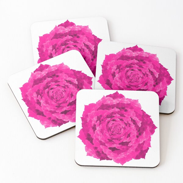 Item preview, Pink Color Purslane Flower Pattern designed and sold by vineeth.