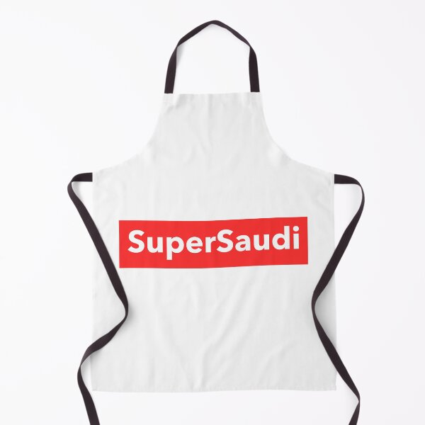 Item preview, Saudi Super Red And White Logo with a Stylish Design designed and sold by ArabCorner.