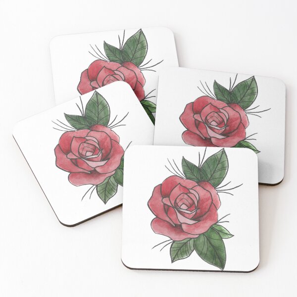 Item preview, Watercolor rose designed and sold by sarcohpagus.