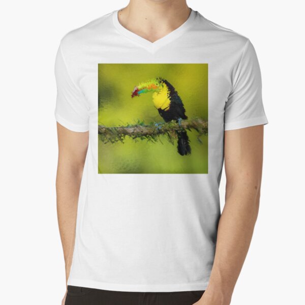 Fractured Spring 5 V-Neck T-Shirt