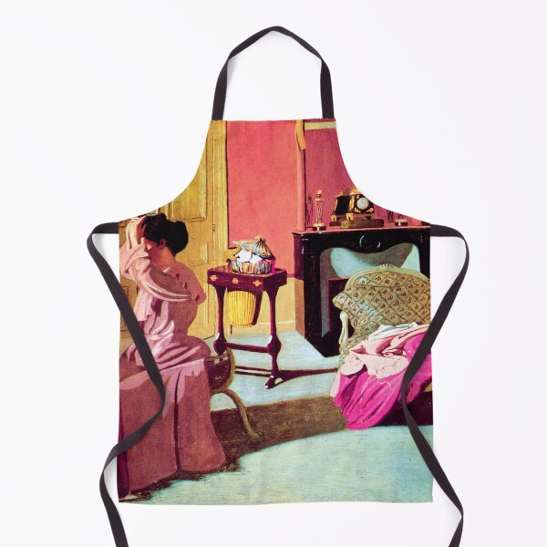 Item preview, Felix Vallotton - Woman being capped (new color editing) designed and sold by DejaVuStudio.