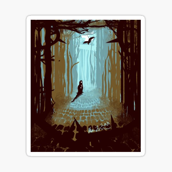 The Woods Sticker