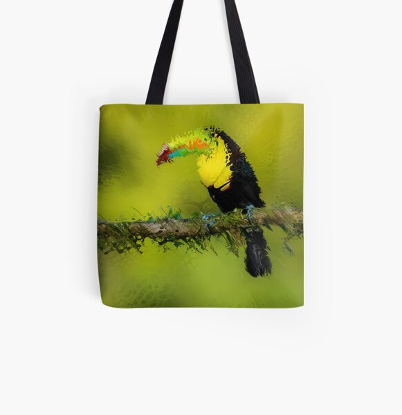 Fractured Spring 5 All Over Print Tote Bag