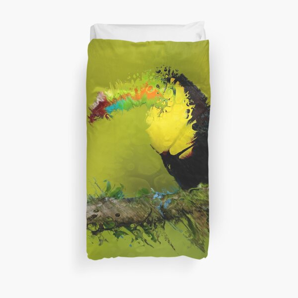 Fractured Spring 5 Duvet Cover