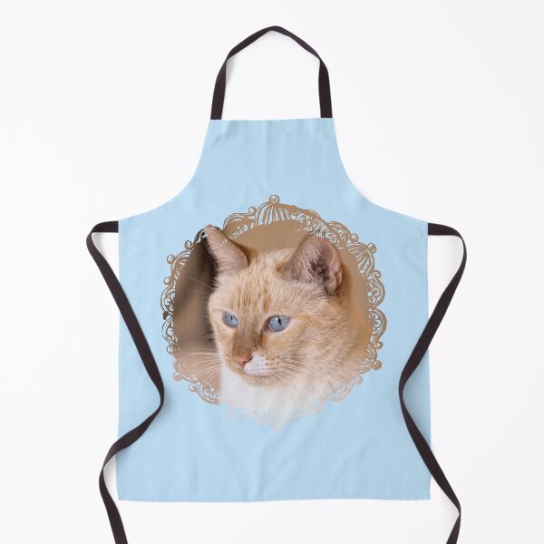 Item preview, Content Flame Point Siamese Cat designed and sold by Elisabeth Lucas.