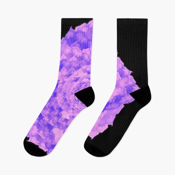 Item preview, Purple And White Color Purslane Flower Pattern designed and sold by vineeth.