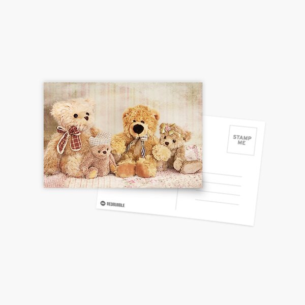 Sweet little teddybears Postcard