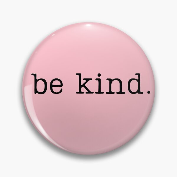 Item preview, be kind pink aesthetic designed and sold by The Little Wood Cottage.