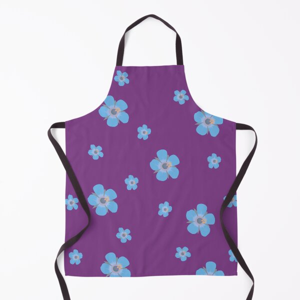 Item preview, Light Blue Flower Petals Pattern Pink Magenta Background designed and sold by AmbroseAnn.