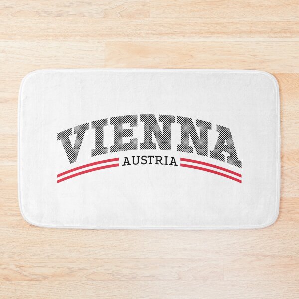 Item preview, Vienna Austria BLACK Dot text pattern designed and sold by ElPato.