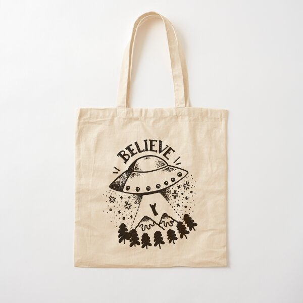 Believe Cotton Tote Bag