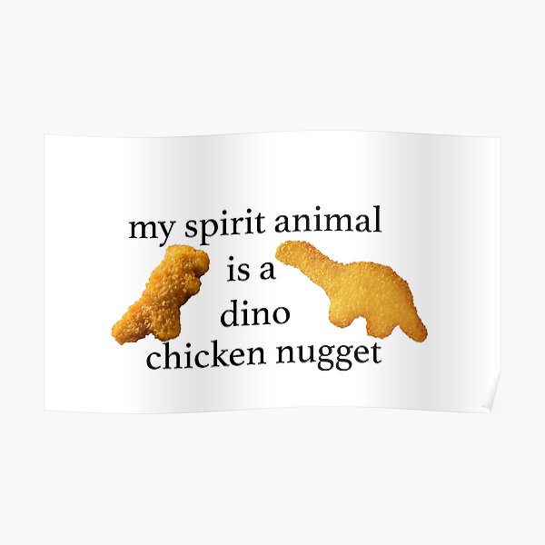 Dino Nugget Posters | Redbubble