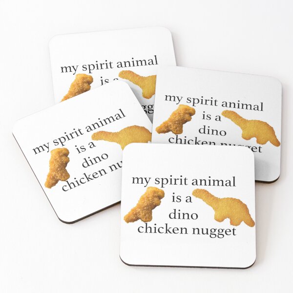 Item preview, my spirit animal is a Dino chicken nugget designed and sold by Queenlizzyca.
