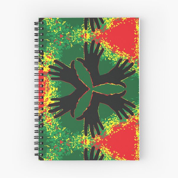 Item preview, Rasta Hands Red Green Yellow Digits Play To Music Beat designed and sold by BlueIrisMarket.
