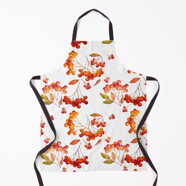 Item preview, Airy seamless pattern with autumn rowan branches designed and sold by AsyaTury.