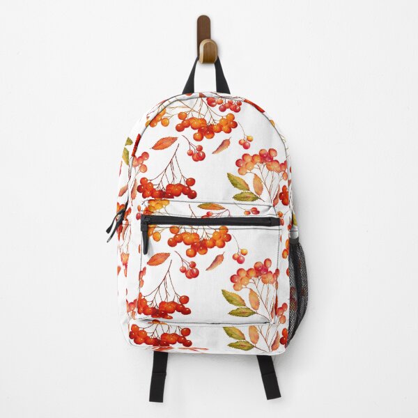 Item preview, Airy seamless pattern with autumn rowan branches designed and sold by AsyaTury.