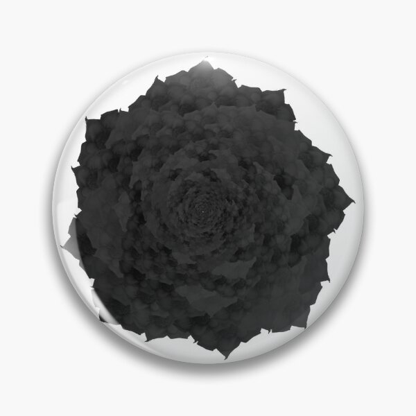 Item preview, Black Color Purslane Flower Pattern designed and sold by vineeth.