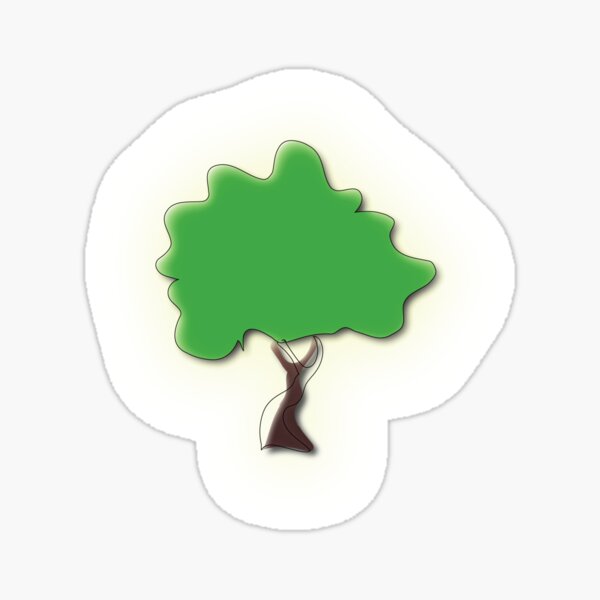 "That is the vector image of Green tree" Sticker for Sale by creative85 Redbubble
