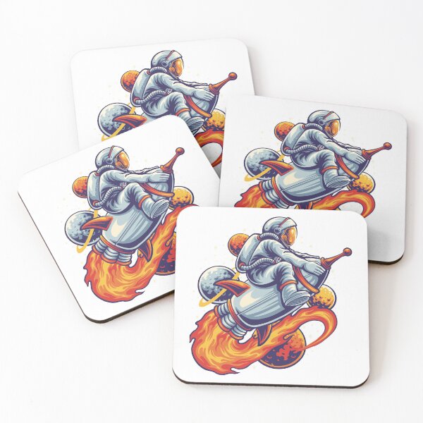 Item preview, Astronaut's Space Journey designed and sold by Vector Scout Lab.