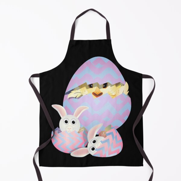 Item preview, Bunny with Chicks in Easter Eggs designed and sold by TigsArts.