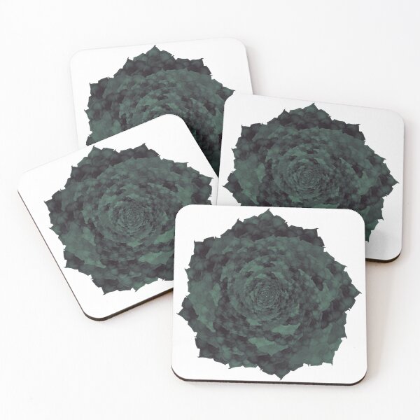 Item preview, Cool Black Color Purslane Flower Pattern designed and sold by vineeth.