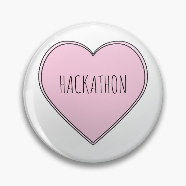 Item preview, Hackathon Heart designed and sold by teesaurus.