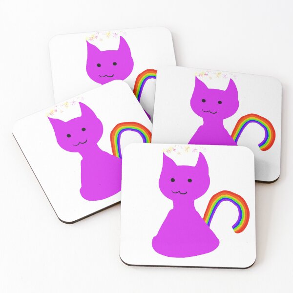 Item preview, Rainbow Cat designed and sold by Hungrydots.
