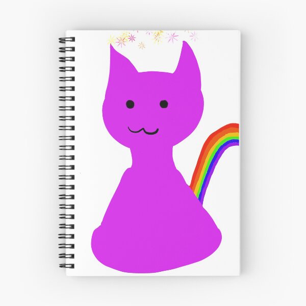 Item preview, Rainbow Cat designed and sold by Hungrydots.