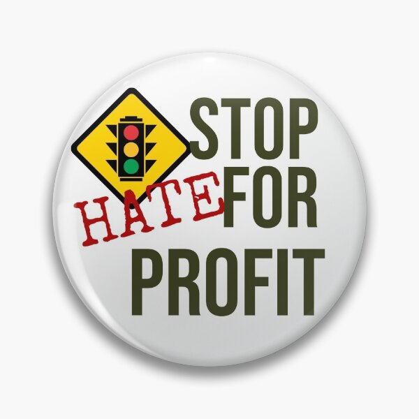 Item preview, Stop hate for profit campaign-Red traffic lights Unisex T-Shirt designed and sold by PGGO.