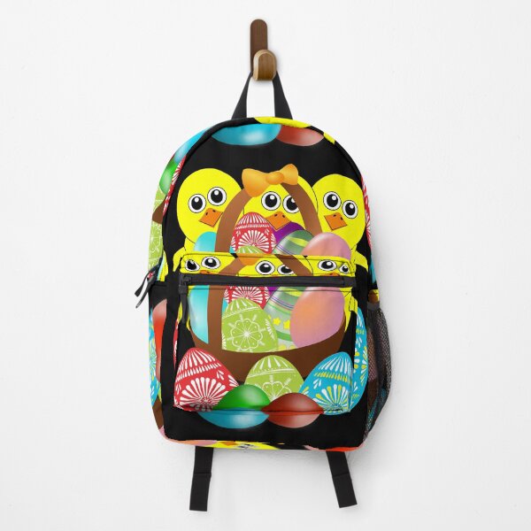 Item preview, Chick with Easter Eggs in Basket designed and sold by TigsArts.