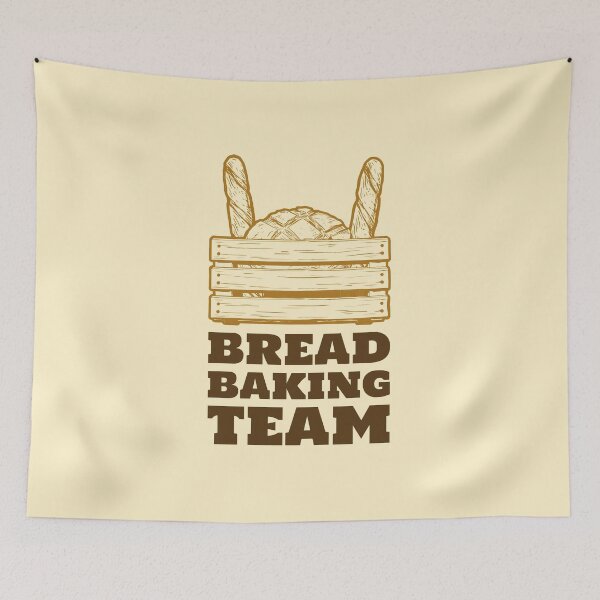 Item preview, Box of Fresh Baked Bread Baking Team designed and sold by quoteology.