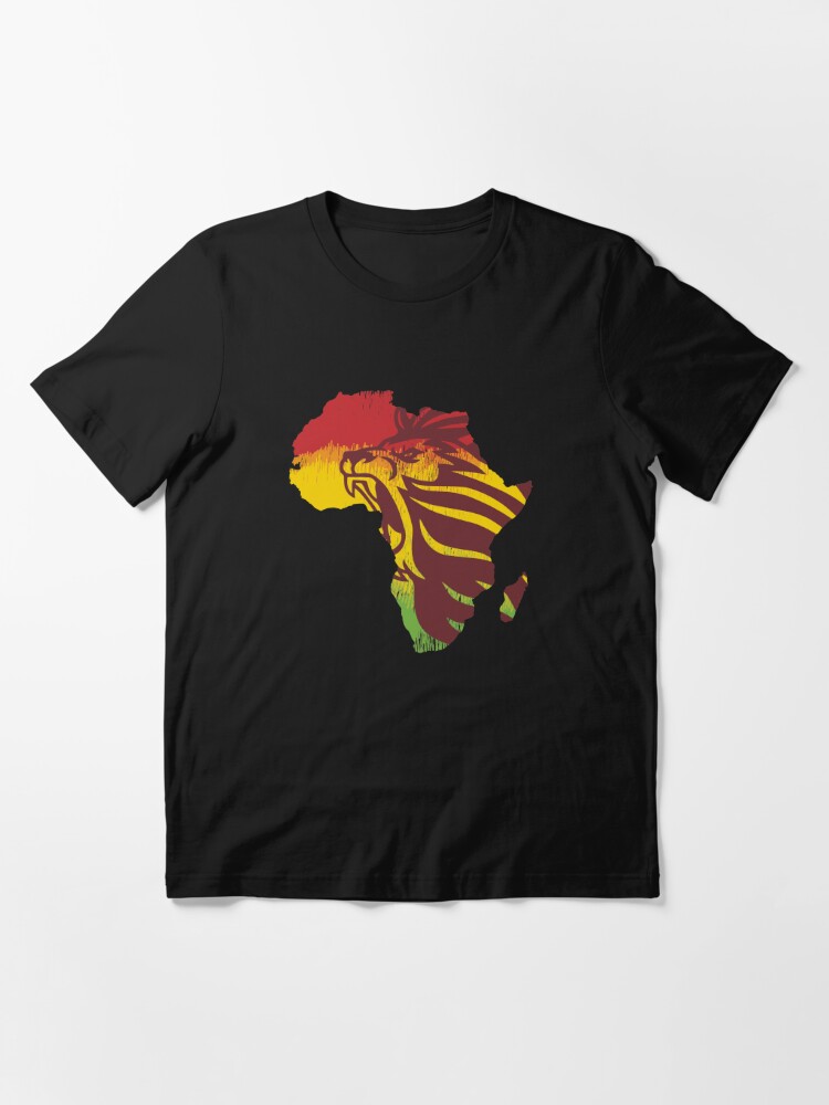 Roar Africa Map Lion Face Reggae Rasta Gift Design design product