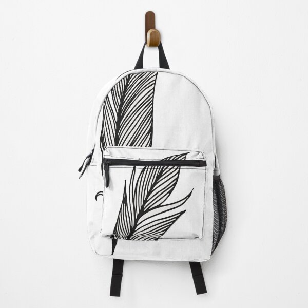 Item preview, Feather Black and White Design designed and sold by Liss Art Studio.