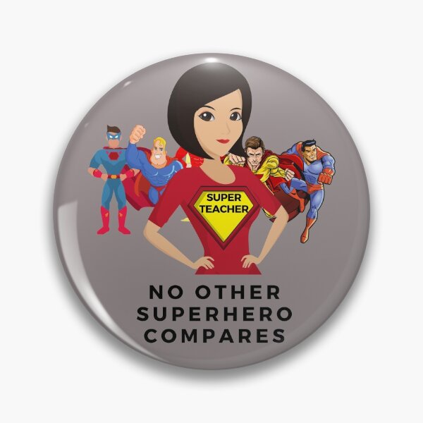 Item preview, Superteacher no other superhero compares designed and sold by Linda La Guardia.