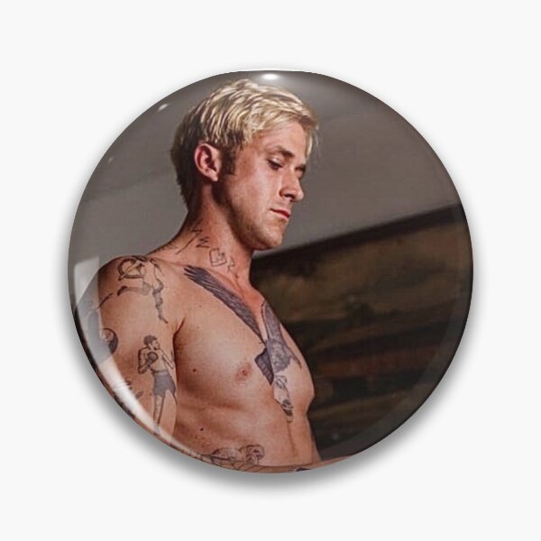 Item preview, Ryan Gosling shirtless with tattoos  designed and sold by aguerns.