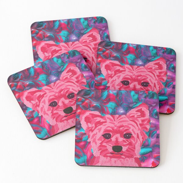 Item preview, Funky Yorkie designed and sold by Amanda A. Anthony.