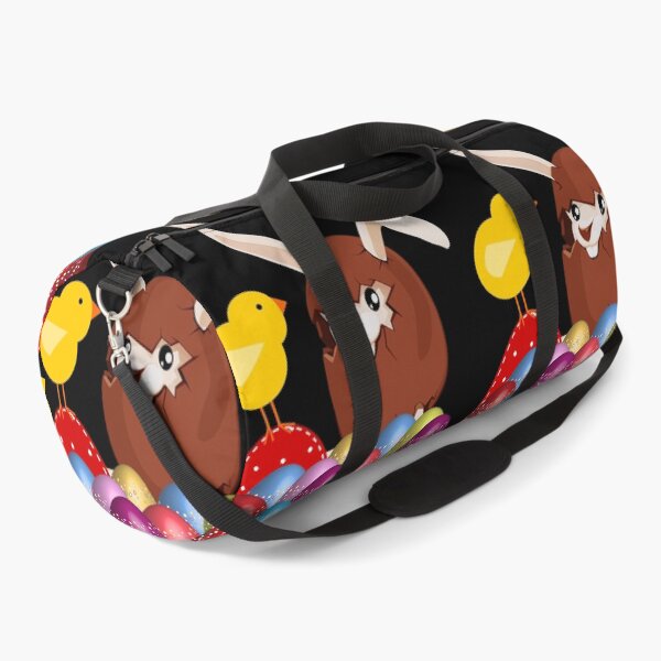 Item preview, Bunny and Chick with Easter Eggs designed and sold by TigsArts.