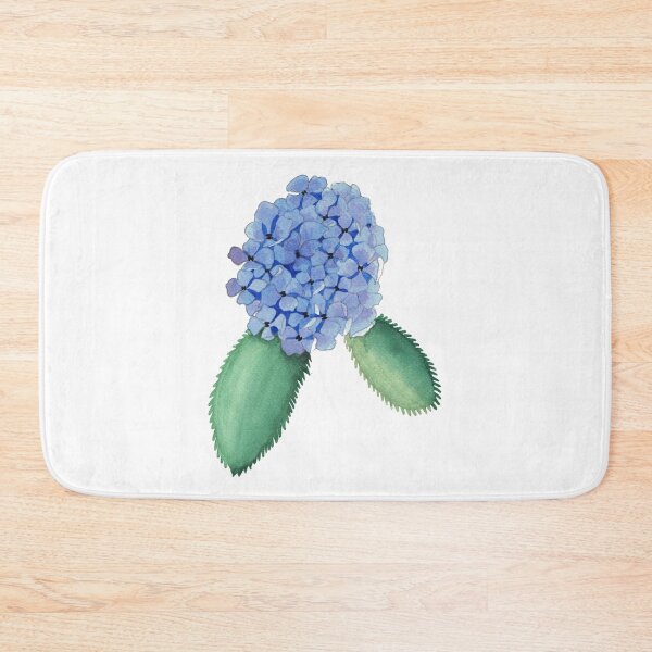 Item preview, Blue Hydrangea Watercolor Painting designed and sold by SageMageeArt.