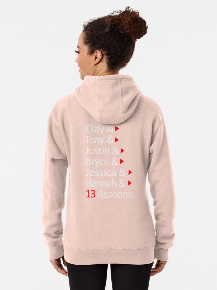 Press Play - 13 Reasons - Hoodie / Hoody - TV - Fan - Merch - Series - Clay