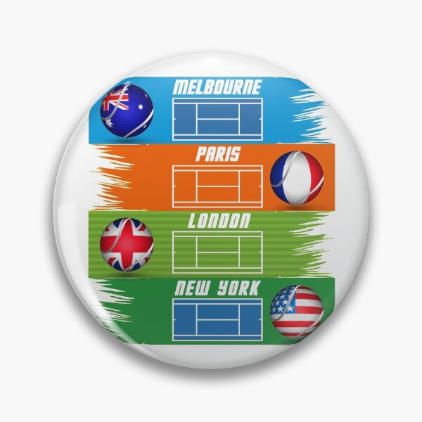 Item preview, Tennis Grand Slam all around the world designed and sold by ideasfinder.