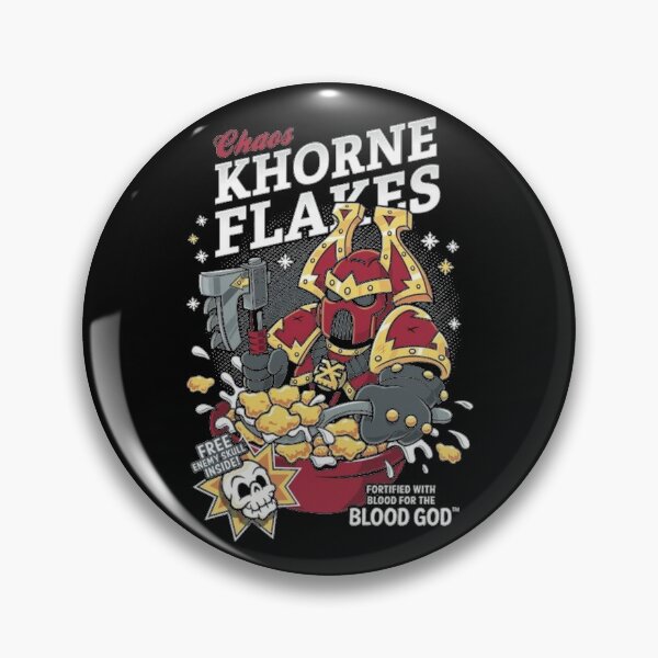 Chaos Khorne Flakes Pin
