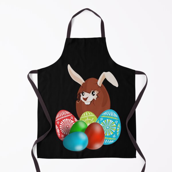 Item preview, Bunny with Colorful Easter Eggs designed and sold by TigsArts.