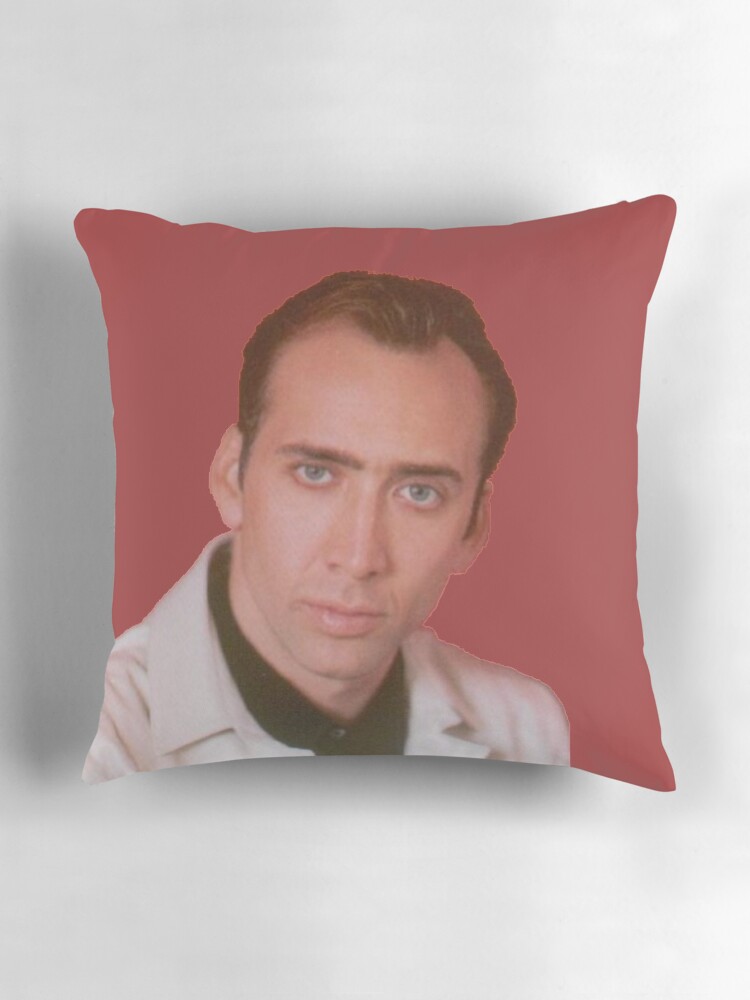 Thumbnail 3 of 4, Pillow, Nicolas Cage designed and sold by Anthony-Paps.