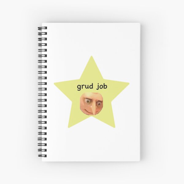 Gru no meme Spiral Notebook for Sale by Goath