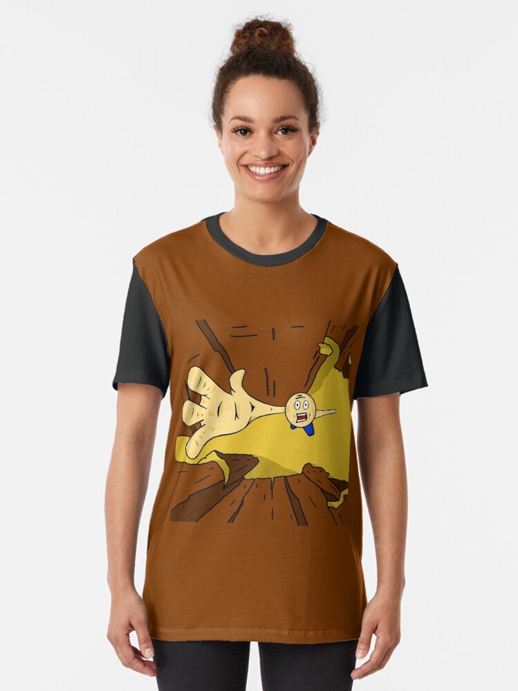 Thumbnail 2 of 5, Graphic T-Shirt, Falling! designed and sold by bydood.