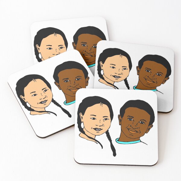 Item preview, A black boy and a white girl designed and sold by Abdennaim.
