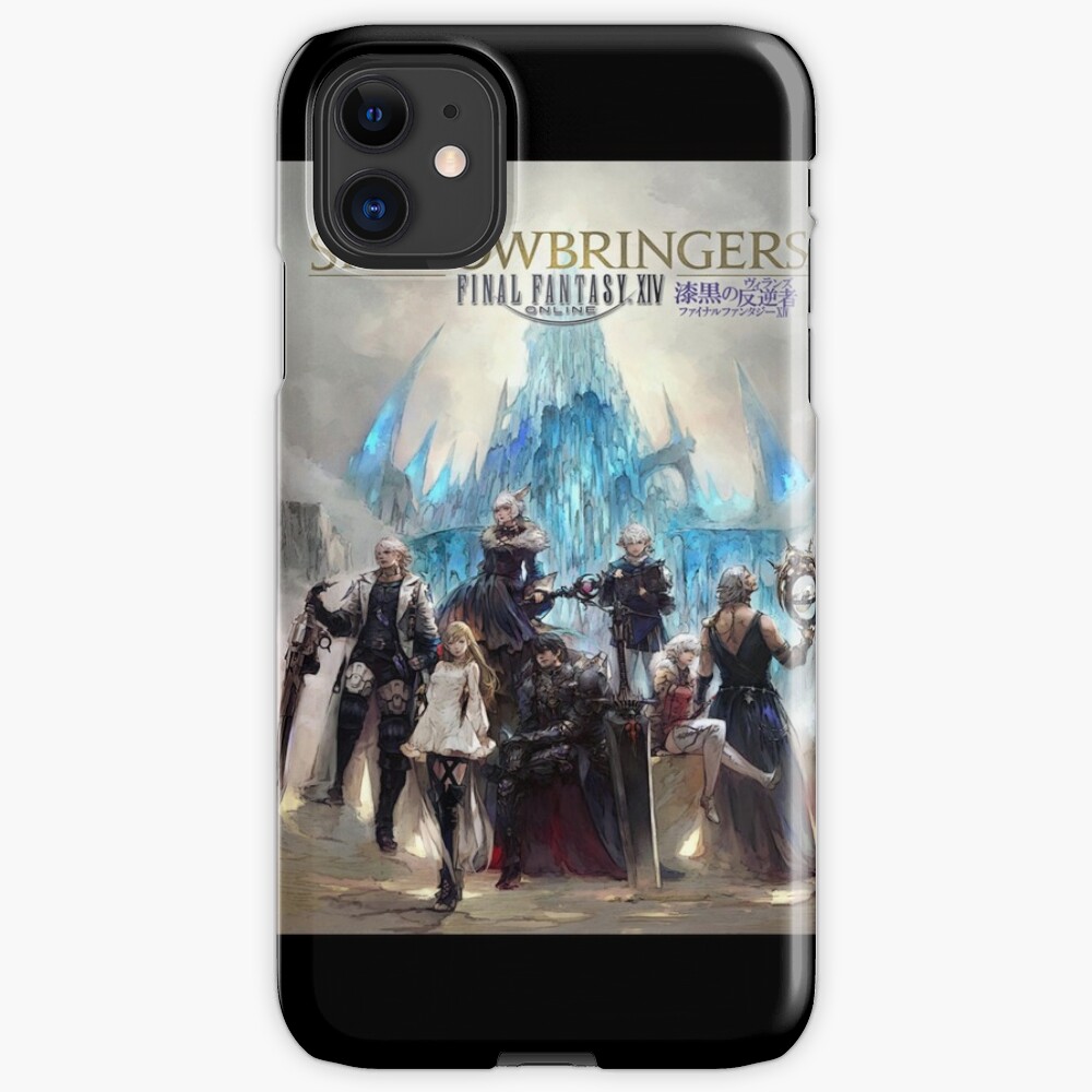 ファイナルファンタジー14 漆黒の反逆者 Iphone Case Cover By Vap0rwear Redbubble