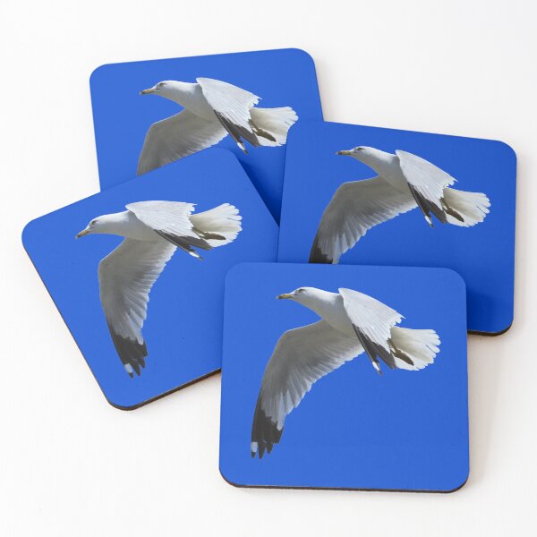 Item preview, Ring-Billed Gull in Flight designed and sold by walkswithnature.