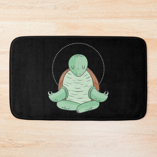 Item preview, cute yoga turtle  designed and sold by pirminio.