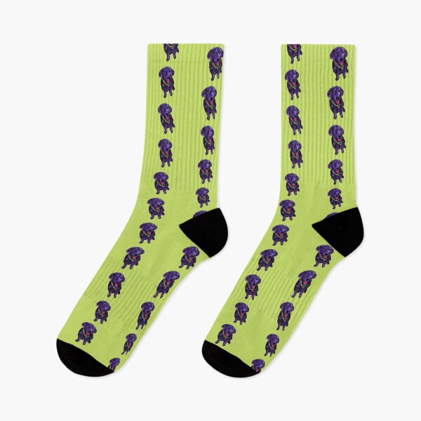 Item preview, Black Lab over Lime Green designed and sold by Amanda A. Anthony.